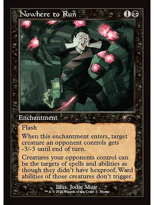 Nowhere to Run (Retro Frame) | Inglés | NM | PW26