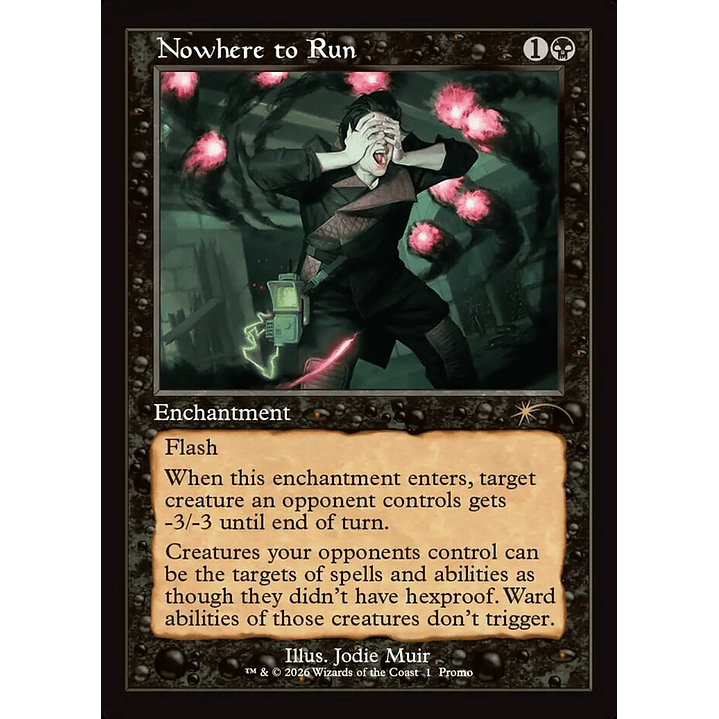 Nowhere to Run (Retro Frame) | Inglés | NM | PW26 1