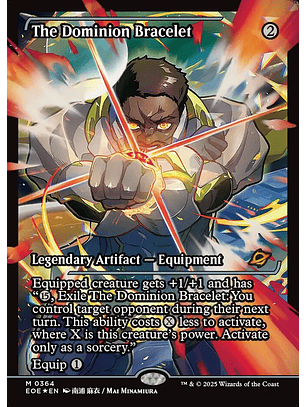 The Dominion Bracelet (Showcase foil) | Inglés | NM | EOE