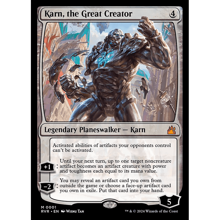 Karn, the Great Creator | Inglés | NM | RVR 1