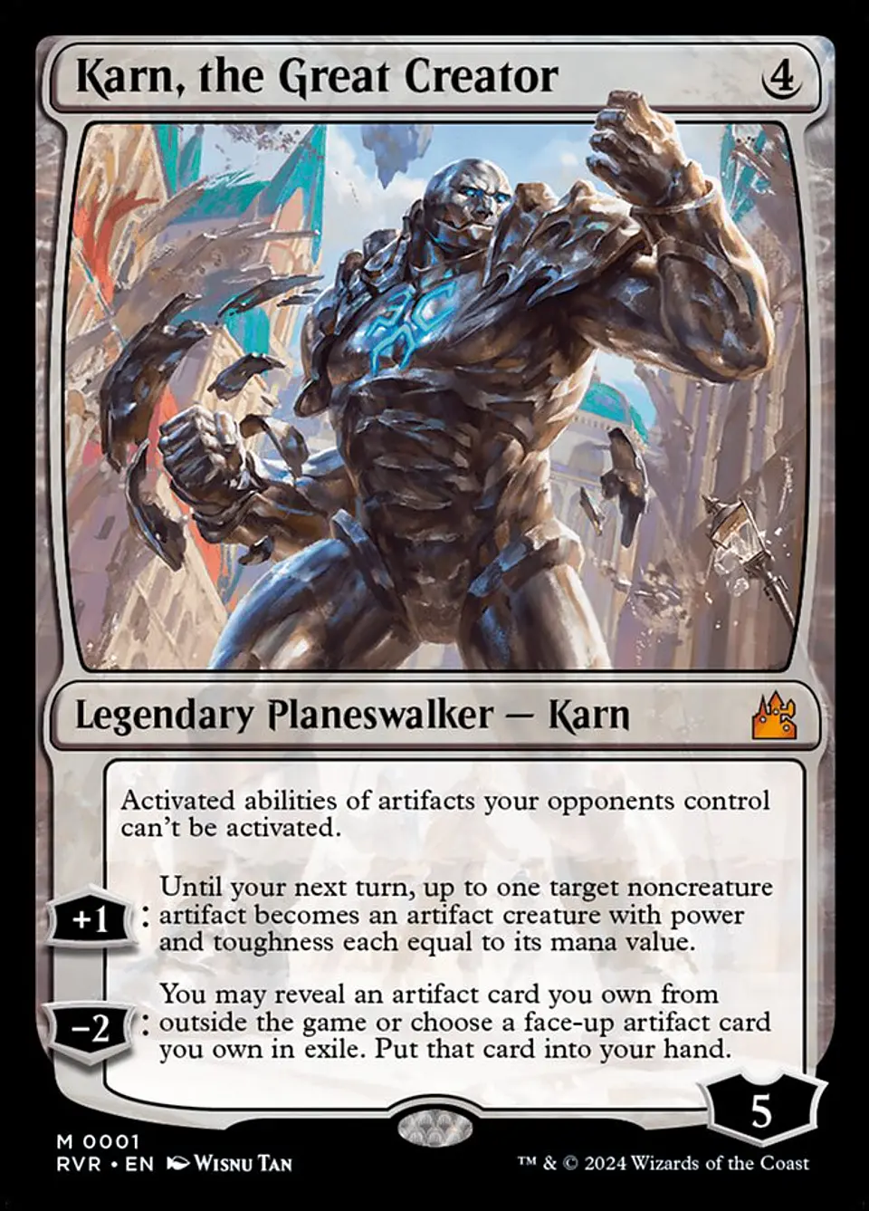 Karn, the Great Creator | Inglés | NM | RVR 1