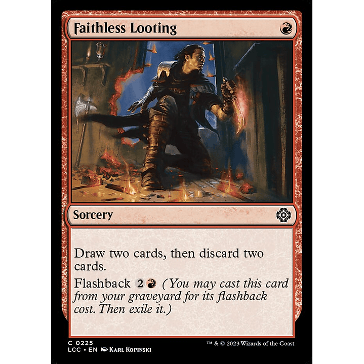 Faithless Looting | Inglés | NM | LCC 1