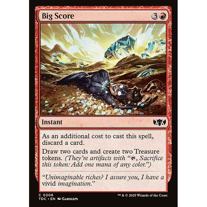 Big Score | Inglés | NM | TDC 1