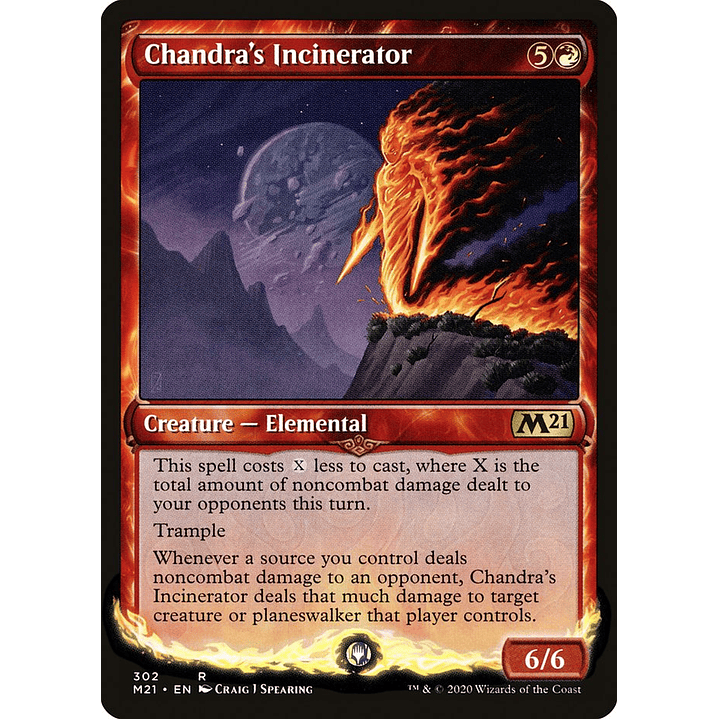 Chandra's Incinerator (Showcase) | Inglés | NM | M21 1