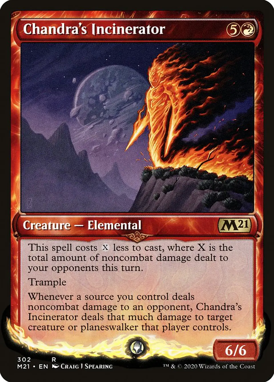Chandra's Incinerator (Showcase) | Inglés | NM | M21 1