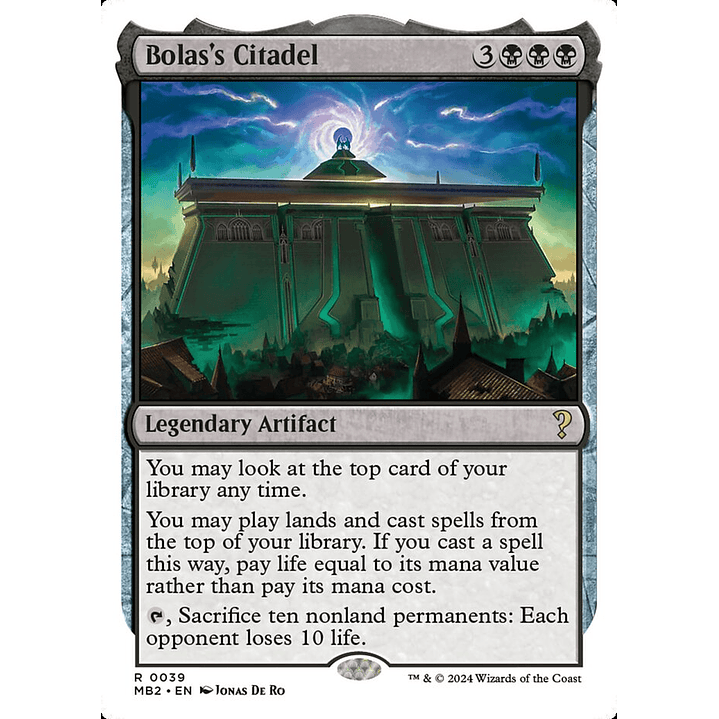 Bolas's Citadel | Inglés | NM | MB2 1