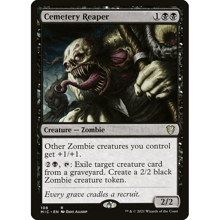 Cemetery Reaper | Inglés | NM | MIC 1