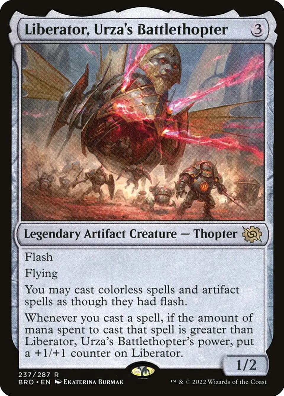 Liberator, Urza's Battlethopter | Español | NM | BRO 1