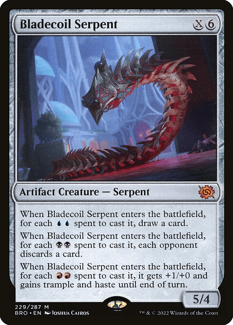 Bladecoil Serpent | Español | NM | BRO