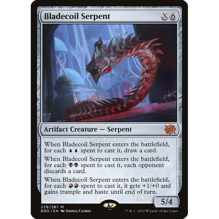 Bladecoil Serpent | Español | NM | BRO 1