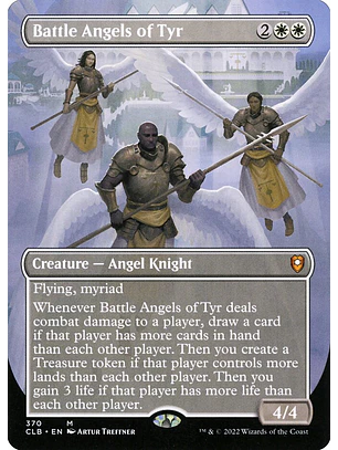 Battle Angels of Tyr (Borderless) | Español | NM | CLB