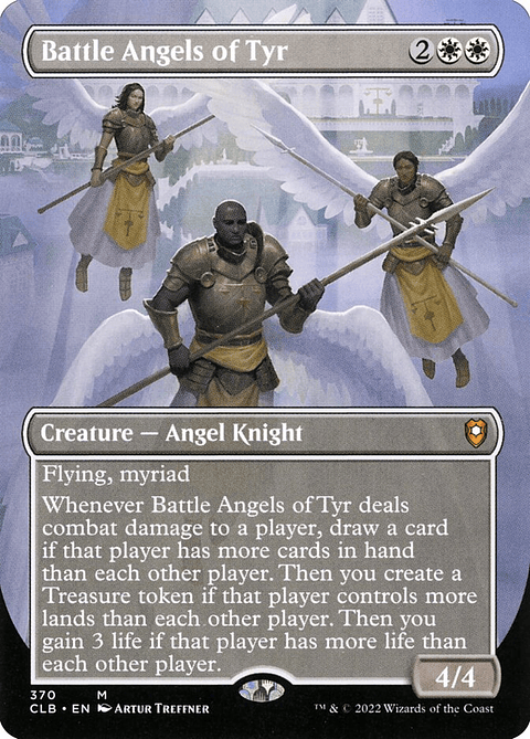 Battle Angels of Tyr (Borderless) | Español | NM | CLB