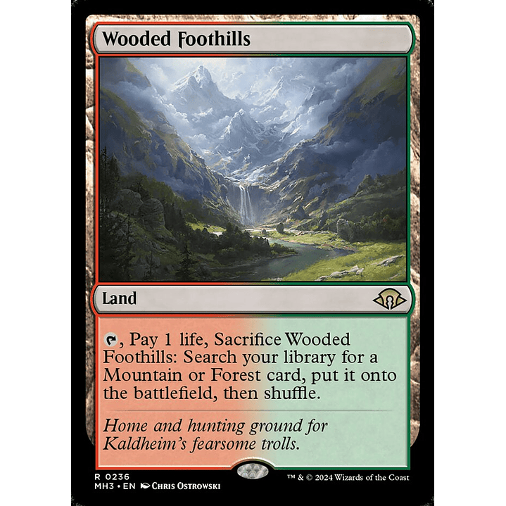 Wooded Foothills | Español | NM | MH3 1