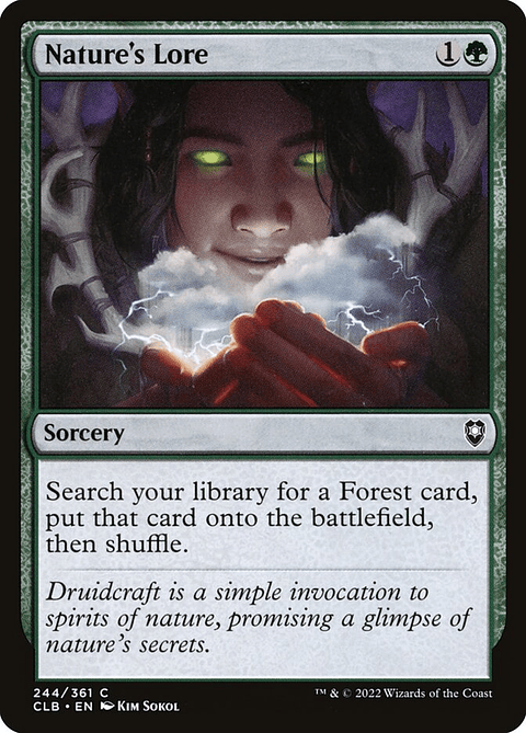 Nature's Lore | Español | NM | CLB