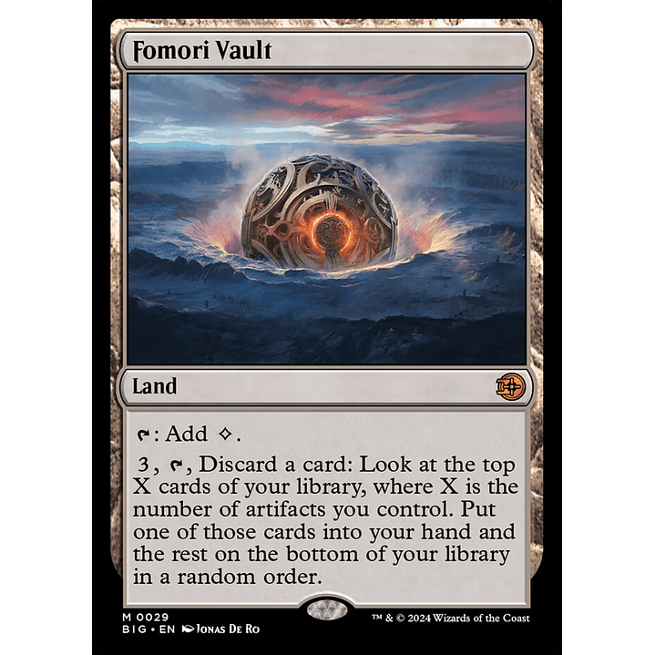 Fomori Vault | Español | NM | BIG 1