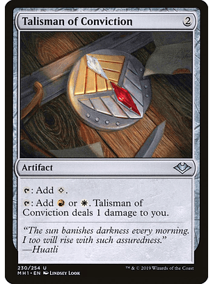 Talisman of Conviction | Español | EX | MH1