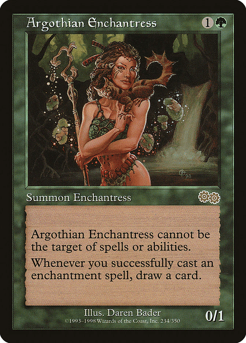 Argothian Enchantress (Retro Frame) | Español | HP | USG