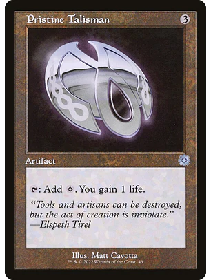 Pristine Talisman (Retro Frame foil) | Inglés | NM | BRR