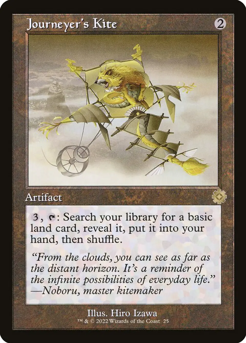 Journeyer's Kite (Retro Frame) | Inglés | NM | BRR 1