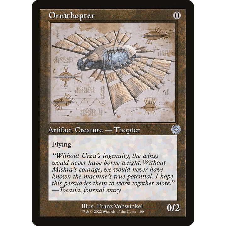 Ornithopter (Retro Frame) | Inglés | NM | BRR 1