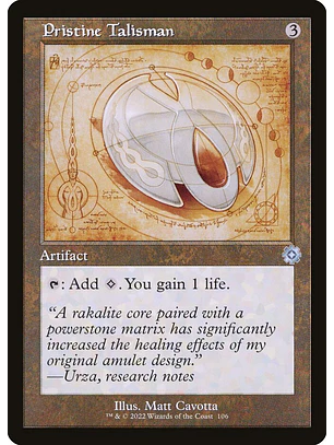 Pristine Talisman (Retro Frame foil) | Inglés | NM | BRR