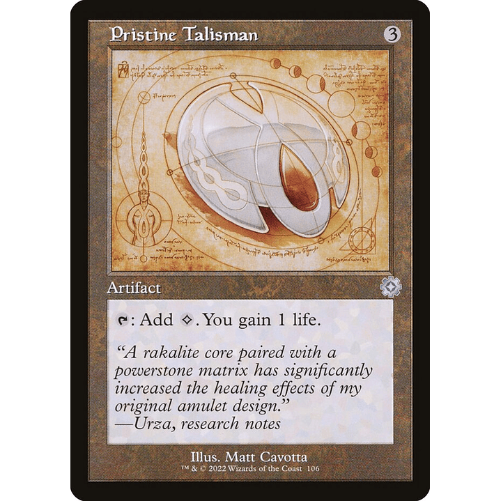 Pristine Talisman (Retro Frame foil) | Inglés | NM | BRR 1