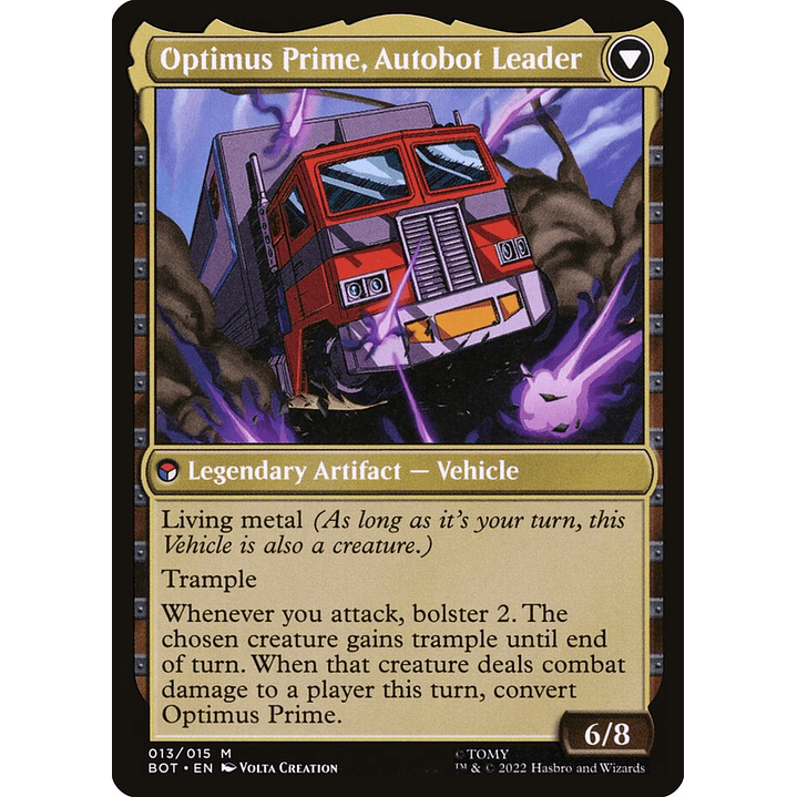 Optimus Prime, Hero // Optimus Prime, Autobot Leader (foil) | Inglés | NM | BOT 2
