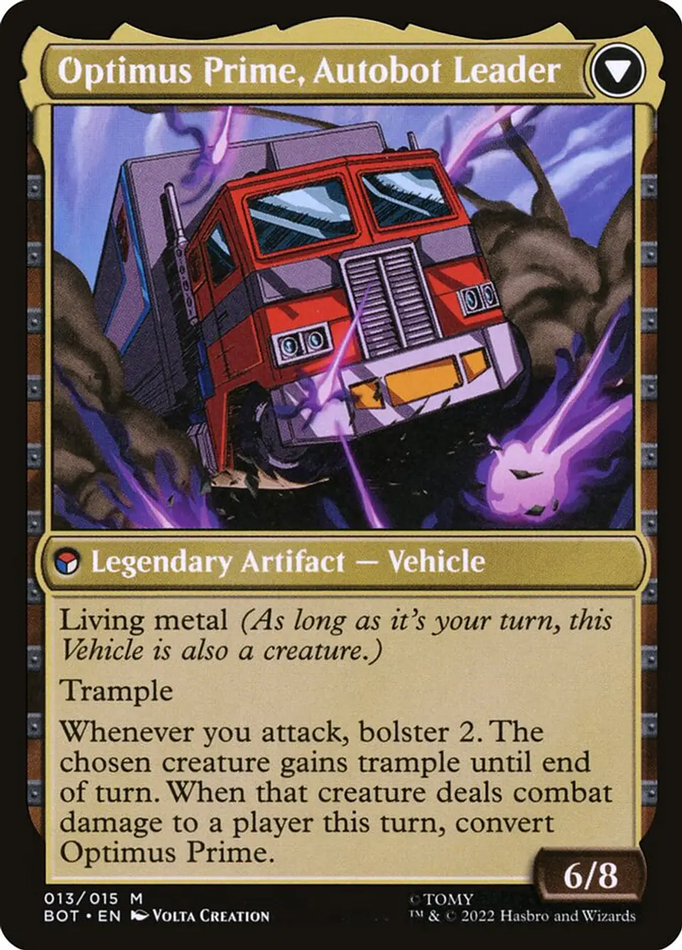 Optimus Prime, Hero // Optimus Prime, Autobot Leader (foil) | Inglés | NM | BOT 2