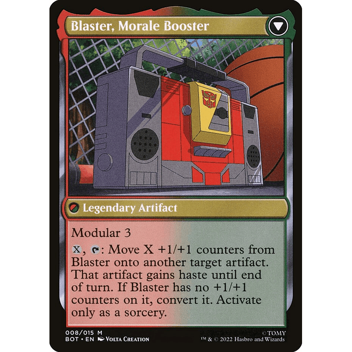 Blaster, Combat DJ // Blaster, Morale Booster | Inglés | NM | BOT 2