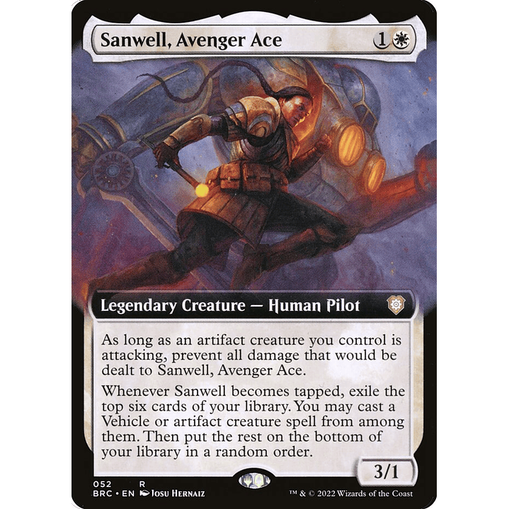 Sanwell, Avenger Ace (Extended Art) | Inglés | NM | BRC 1