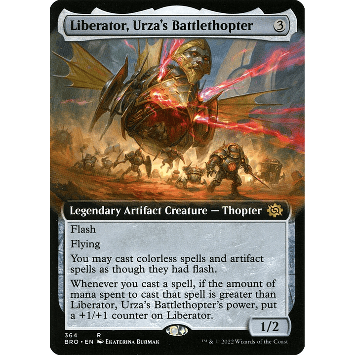 Liberator, Urza's Battlethopter (Extended Art) | Inglés | NM | BRO 1