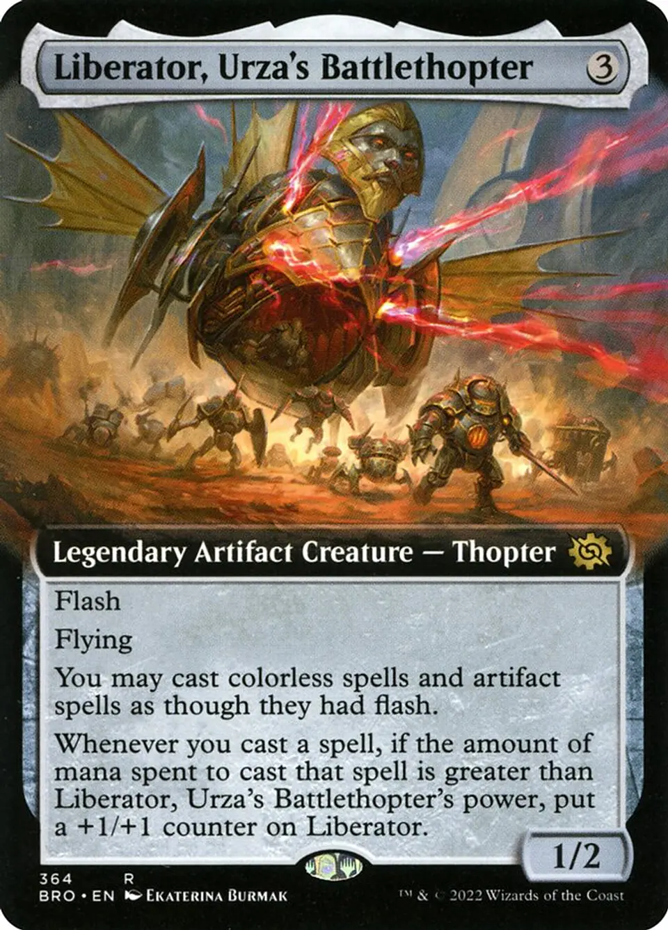 Liberator, Urza's Battlethopter (Extended Art) | Inglés | NM | BRO 1