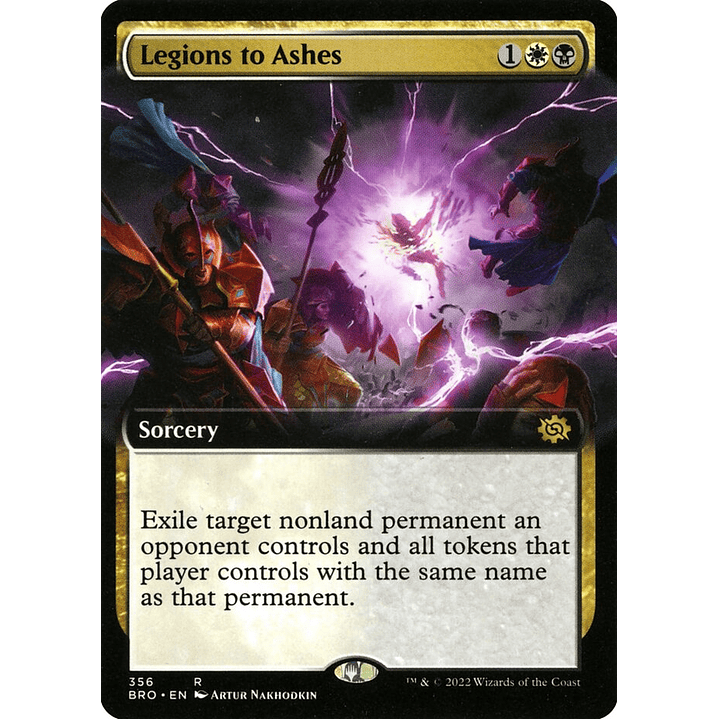Legions to Ashes (Extended Art) | Inglés | NM | BRO 1
