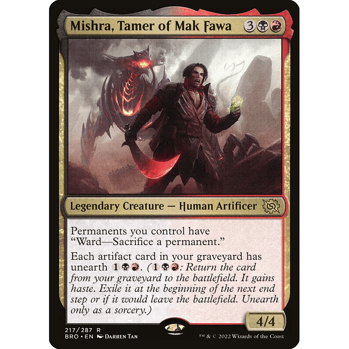 Mishra, Tamer of Mak Fawa (foil) | Inglés | NM | BRO 1
