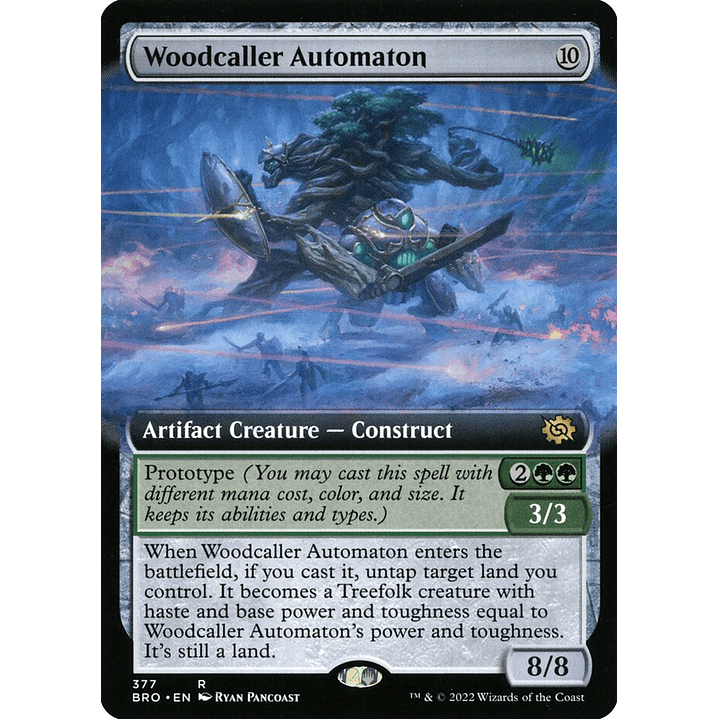 Woodcaller Automaton (Extended Art) | Inglés | NM | BRO 1