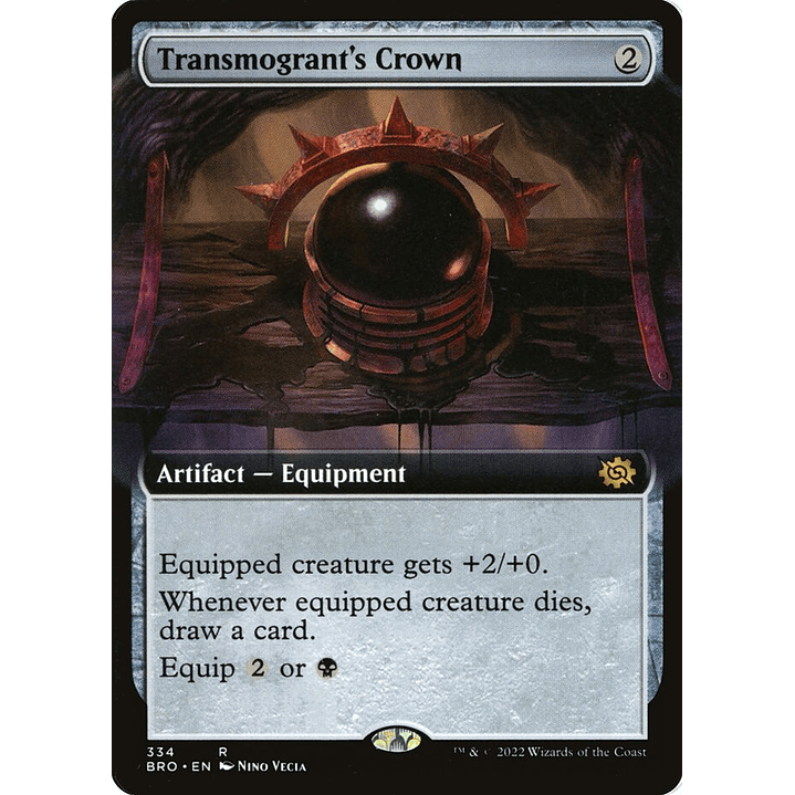 Transmogrant's Crown (Extended Art) | Inglés | NM | BRO 1