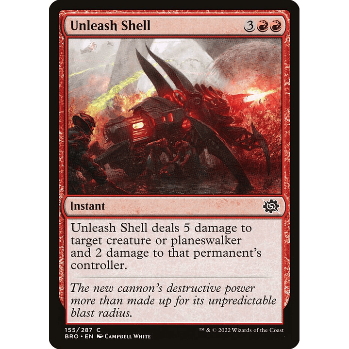 Unleash Shell (foil) | Inglés | NM | BRO 1