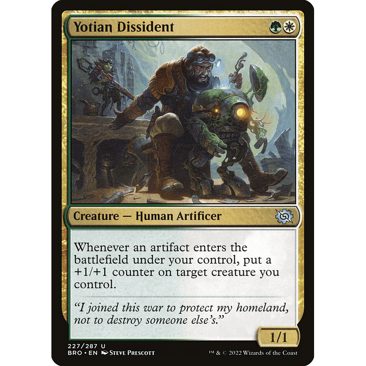 Yotian Dissident (foil) | Inglés | NM | BRO 1