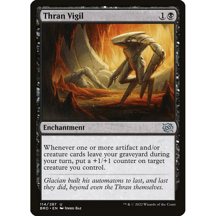 Thran Vigil (foil) | Inglés | NM | BRO 1