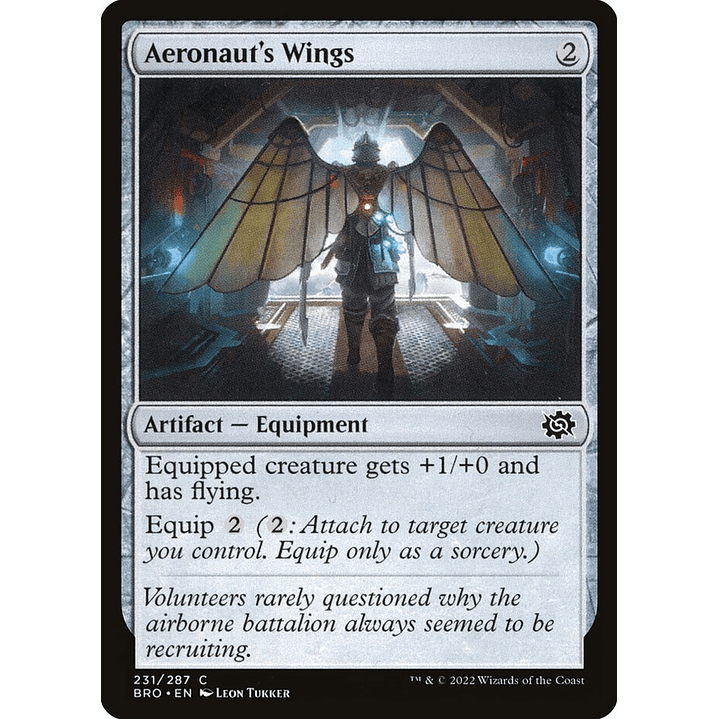 Aeronaut's Wings (foil) | Inglés | NM | BRO 1