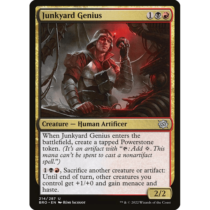 Junkyard Genius (foil) | Inglés | NM | BRO 1