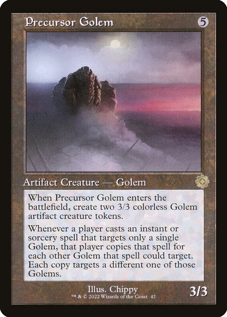 Precursor Golem (Retro Frame) | Inglés | NM | BRR 1