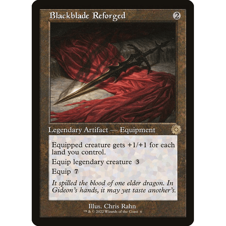 Blackblade Reforged (Retro Frame) | Inglés | NM | BRR 1