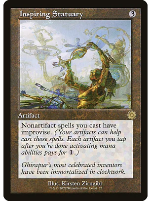 Inspiring Statuary (Retro Frame foil) | Inglés | NM | BRR