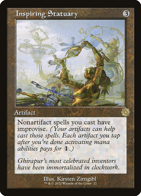 Inspiring Statuary (Retro Frame foil) | Inglés | NM | BRR