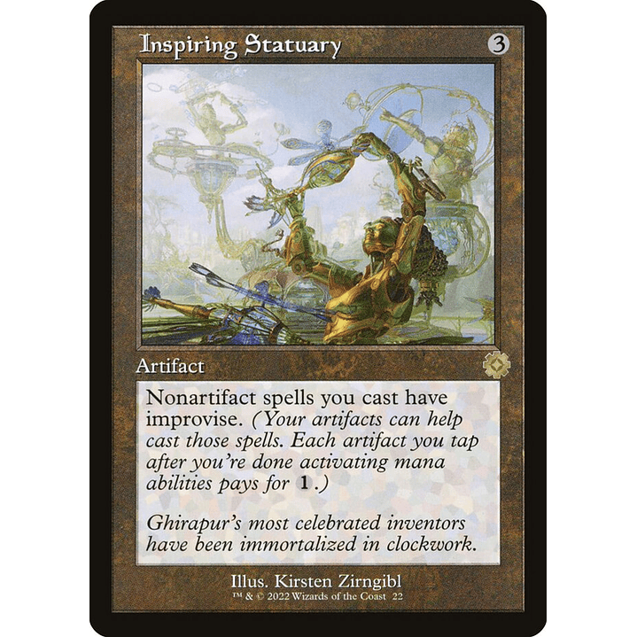 Inspiring Statuary (Retro Frame foil) | Inglés | NM | BRR 1