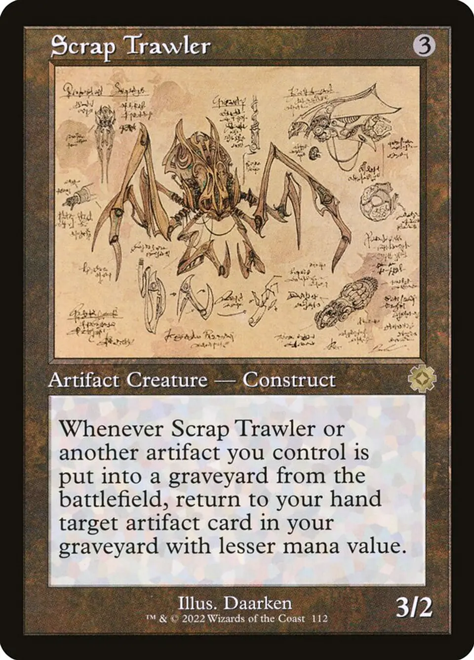 Scrap Trawler (Retro Frame) | Inglés | NM | BRR 1