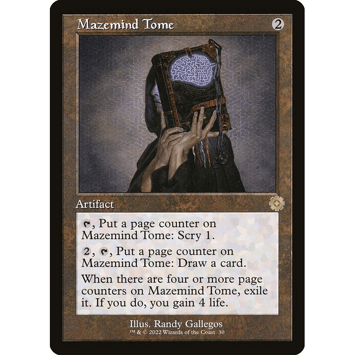 Mazemind Tome (Retro Frame) | Inglés | NM | BRR 1