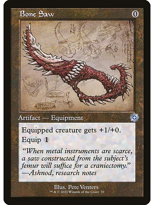 Bone Saw (Retro Frame) | Inglés | NM | BRR