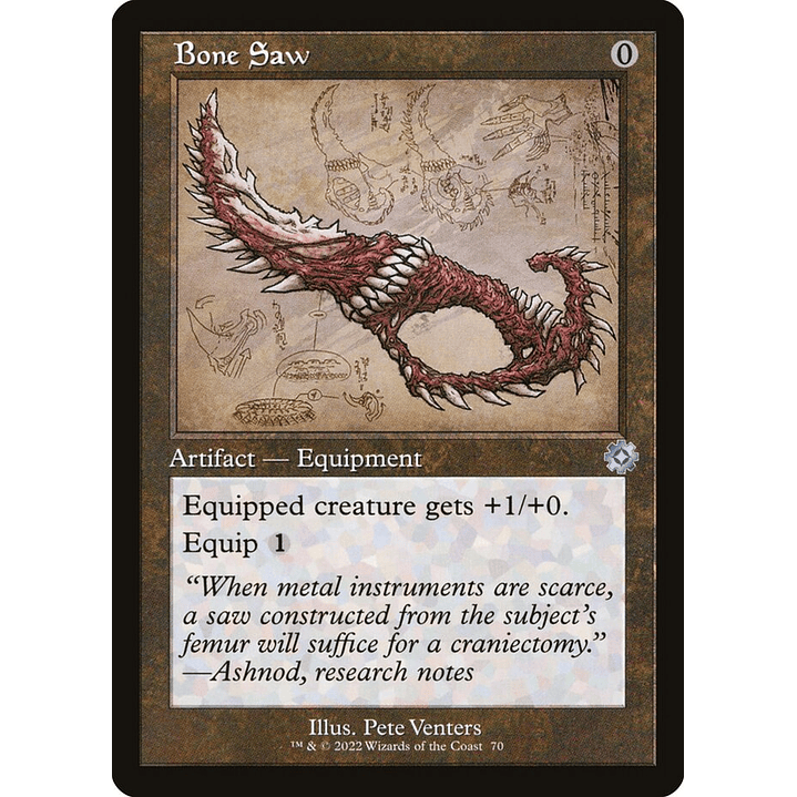 Bone Saw (Retro Frame) | Inglés | NM | BRR 1